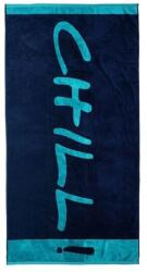 Welora Strandtörölköző "Chill" üzenettel, 180x100cm, Kék (JM1224831)