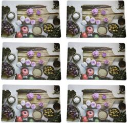 Pufo Tányértartó készlet az étel felszolgálásához, modell Pufo Főzési idő, 6 db (Pufo2948)