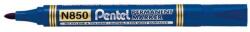 Pentel Tartós jelölő PENTEL N850, kerek, kék, fémre, üvegre, műanyagra, fára