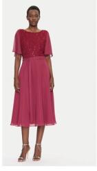 Swing női koktélruha, 5AI02500, szintetikus, 40 EU, bordó (0000304893506_40)