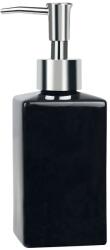 spirella QUADRO, kerámia, 300 ml, fekete