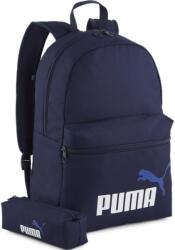PUMA Hátizsák Puma Phase 2 Set, sötétkék, 44x30x14 cm (9179)