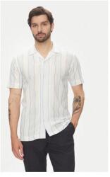 Lindbergh Férfi Ing, 30-203419, Pamut/Len, M INTL, Világoskék (0000304879067_M)