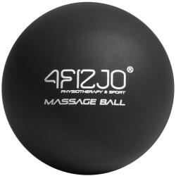 4Fizjo Masszázsgolyó, 4FIZJO, izomlazításhoz, 6, 25 cm, szilikon, Fekete (P-5907222931196)