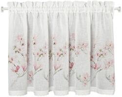 Eurofirany OLA Függöny, regresszióval AMELIA 150x60 Eurofirany fehér/ rózsaszín (372431)