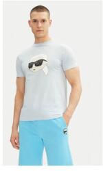 Karl Lagerfeld Férfi Póló, 755073 552251, Biopamut, XL INTL, Világoskék (0000305124975_XL)