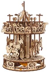 UGears Дървен 3D пъзел Ugears от 305 части - Увеселителна въртележка (U-70129 )