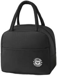 Flippy Termikus ebédtáska, Flippy, Multifunkcionális, Rekeszes, Vízálló, Fogantyúkkal, Külső zseb, 22x14x19 cm, Fekete (131625)