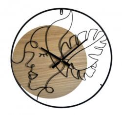 Mauro Ferretti Fémből és MDF-ből készült dekoratív óra, ø 60 cm, Elegant B Mauro Ferreti