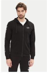 Giorgio Armani Férfi kapucnis pulóver Ea7 Emporio Armani, 7M000568 AF13512, Pamut, L INTL, Fekete (7M000568-AF13512-MC001-L)