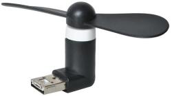  ISO Micro USB ventilátor, fekete