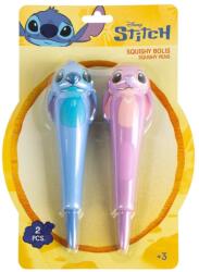 Cerda 2 darabos tollkészlet, Stitch és Angel, puha dizájn, fekete tinta, Cerda márka (GDCDLIC2053)