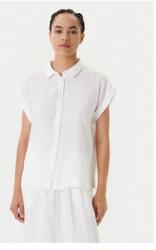 Benetton női ing, 5BMLDQ06V, Vászon, S INTL, Fehér (0000304727900_S)