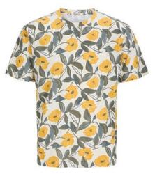 JACK & JONES Jack Jones Férfi Póló, 12276912, Pamut, L INTL, Bézs (0000305504845_L)