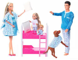 Simba Toys Steffi Love: Boldog család pizsama party játékszett (105733552)