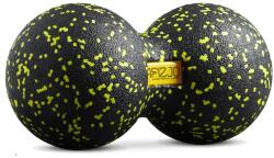 4Fizjo Dupla habmasszázslabda, 4FIZJO, izomlazításhoz, nagy keménységű, EPP anyag, 8 cm, átmérő 12 cm, Sárga/Fekete (P-5907222931332)