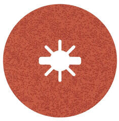 Bosch 115 x 22, 23 mm | Szemcse: 36 | fibertárcsa 5 db (2608621804)