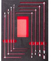 Milwaukee nyeles dugókulcs készlet Csúsztatható/T markolat | 8 db (4932499113)