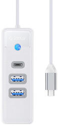 ORICO Pwc2U-C3-015-Wh-Ep Hub Adapter Usb-C-hez - 0.15M, Fehér