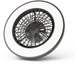 Avide Whitney Mennyezeti Lámpa Ventilátorral - 485mm (AFCLCCT-48W-15W-WHB)