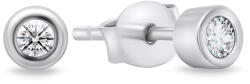Brilio Silver Cercei atemporali argintii cu pietre de zircon EA609W