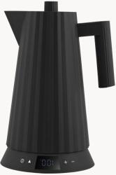 Alessi MDL21 B Plisse Vízforraló Hőfokszabályzóval 1.7L 2400 Watt - Fekete (MDL21 B)
