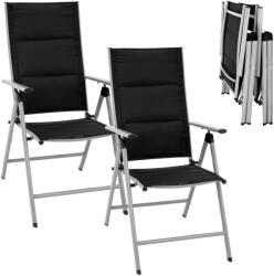  db összecsukható kerti szék, kemping teraszszék a kertbe