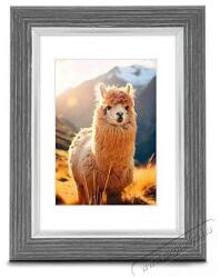 Hama 00193232 Lima 20x30cm grafitszürke műanyag képkeret