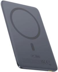 Baseus PicoGo AM41 5000mAh 20W Ultra-vékony MagSafe kompatibilis Power Bank fekete Baseus Simple USB-C 60W 30 cm kábellel - Szürke