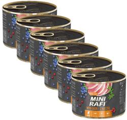 RAFI Rafi Adult Mini GF Paté with Duck 6 x 185 g