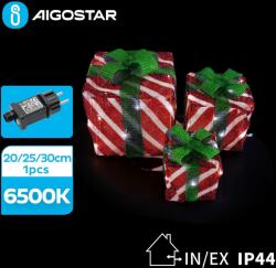 Aigostar Aigostar- LED външна коледна украса 3, 6W/31/230V 6500K 20/25/30cm IP44 подаръци (AI0482)