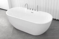 Sanotechnik Cada freestanding Sanotechnik Aruba white, baterie inclusa crom, acril, 170x75x58 cm (G9045)