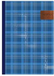 TopTimer Jegyzetfüzet, A5, vonalas, 96 lap, TOPTIMER "Notes", kék skótkockás (NKN16703) - jatekotthon