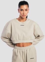 GymBeam Aura női Cropped pulóver Grey XL