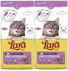 Versele-Laga Versele-Laga Lara Adult Light Sterilized 2x12, 5 kg - eledel sterilizált macskáknak