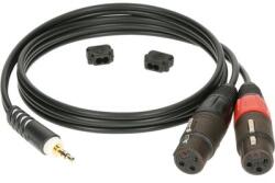 KLOTZ AY8-0200 2 m Y-kábel