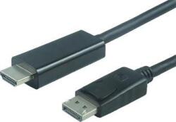 PremiumCord DisplayPort 1.2/1.2a HDMI 2.0 Átalakító Fekete 1m kportadk04-01 (kportadk04-01) (kportadk04-01)