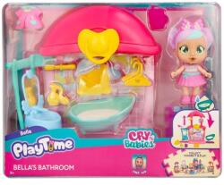 IMC Toys Cry Babies Playtime Bella Fürdőszobája Ajánlott 3-99 éves korig lányoknak (15232)