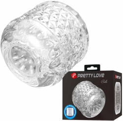 Pretty Love Cole maszturbátor (áttetsző) - ovszer-vasarlas