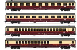 Rivarossi HR4347 Személykocsi készlet, Rheingold 1983, TEE-festés, DB IV, 2. készlet (5063129018207)