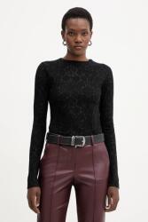 PINKO felső gyapjúkeverékből - fekete M