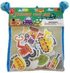 Kensho Buddy & Barney, Tapassz a csempére! fürdőjáték, Járművek (BB088)