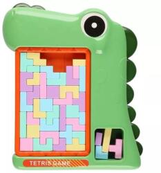 Manyuk Dinoszaurusz formájú tetrisz játéktábla, Zöld (AAA-24)