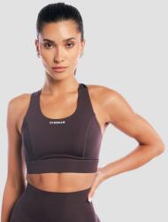 GymBeam Спортен сутиен Aura Tee Brown XS