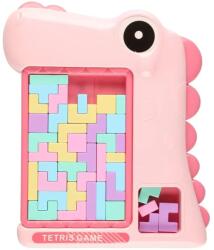 Manyuk Dinoszaurusz formájú tetrisz játéktábla, Pink (AAA-24)