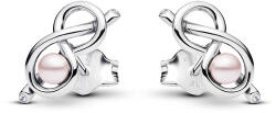 Pandora Végtelen csomó gombfülbevaló - 293761C01 (293761C01)
