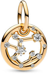 Pandora Moments Nyilas csillagjegy függő sárga arany színű charm - 762723C01 (762723C01)