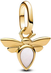 Pandora Fehér méh mini függő charm - 763826C01 (763826C01)
