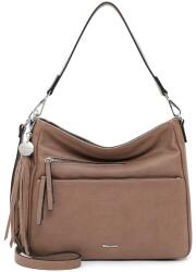Tamaris ADELE fmogyoróbarna rogyasztott, hobobag típusú divattáska 30475-911