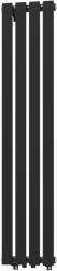 Gamma Vertical, fűtőszál 296x1400 mm, 458 W, matt fekete, GMA-VERT-1400296-BK (GMA-VERT-1400296-BK)